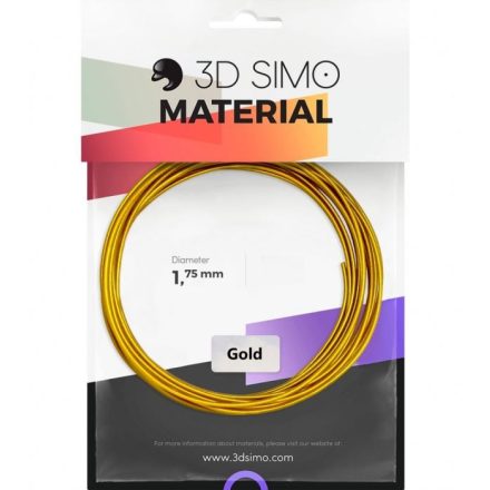 3D Simo Filament REAL GOLD - arany (G3D3008)