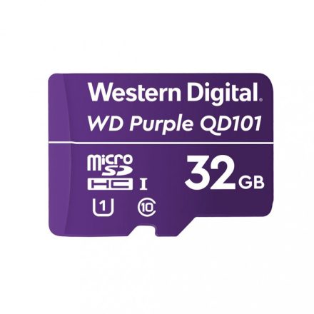 32GB microSDHC Western Digital WD Purple SC QD101 C10 U1 (WDD032G1P0C)