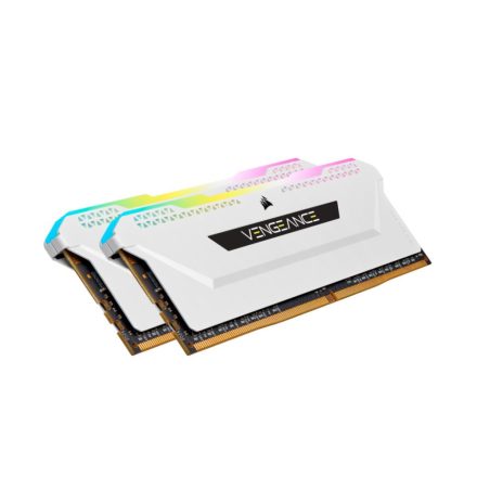 16GB 3200MHz DDR4 RAM Corsair Vengeance RGB Pro SL CL16 White (2x8GB) (CMH16GX4M2E3200C16W)