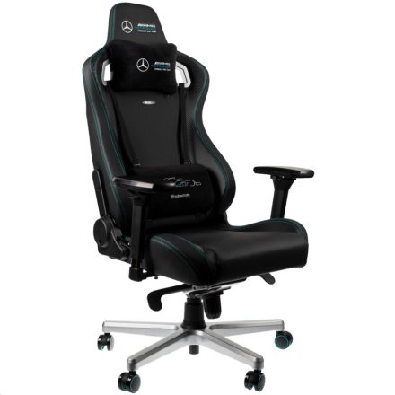 noblechairs EPIC Mercedes-AMG Petronas Motorsport 2021 Edition gaming szék Fekete (NBL-EPC-PU-MPF)