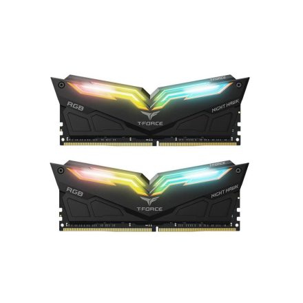 16GB 3000MHz DDR4 RAM Team Group T-Force Night Hawk RGB CL16 (2x8GB) (TF1D416G3000HC16CDC01)