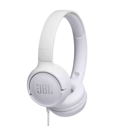 JBL Tune 500 fejhallgató fehér (JBLT500WHT)