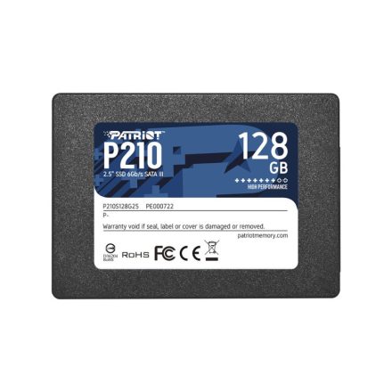128GB Patriot 2,5" P210 SSD meghajtó (P210S128G25)