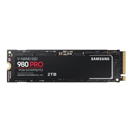 2TB Samsung 980 Pro M.2 SSD meghajtó (MZ-V8P2T0BW) 3 év garanciával!