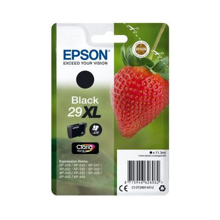 Epson 29XL Claria tintapatron fekete (C13T29914012)