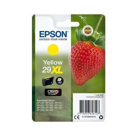 Epson 29XL Claria tintapatron sárga (C13T29944012)