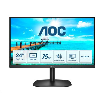 24" AOC 24B2XHM2 LCD monitor