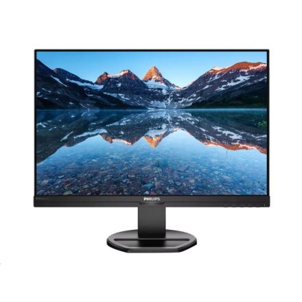 24" Philips 240B9/00 LCD monitor fekete