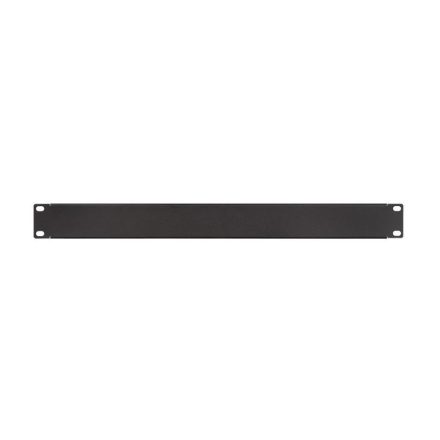 Stalflex rack szekrény takaró panel 1U 19" fekete (RP19-1U-B)