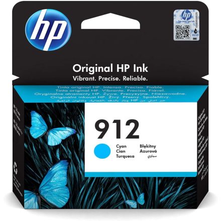 HP 912 tintapatron ciánkék (3YL77AE)