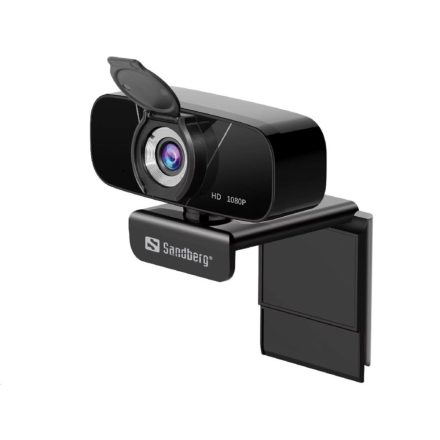 Sandberg Chat Webcam 1080P HD USB webkamera fekete (134-15)