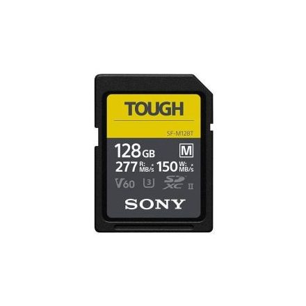 128GB SDXC Sony SF-M Tough memóriakártya CL10 U3 V60 (SFM128T.SYM)
