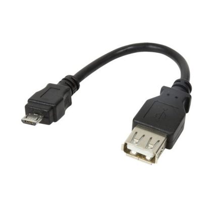 Logilink USB 2.0 micro B apa  és USB 2.0 A anya adapter