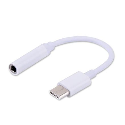 Savio AK-35 USB Type C - Jack anya átalakító fehér