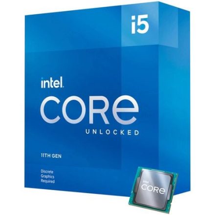 Intel Core i5-11600KF 3.9GHz Socket 1200 dobozos (BX8070811600KF)