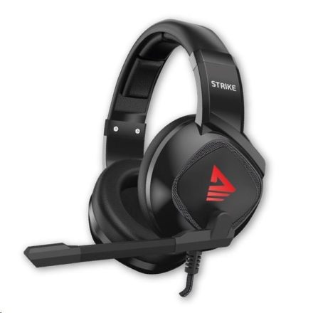 Savio Strike gaming headset fekete