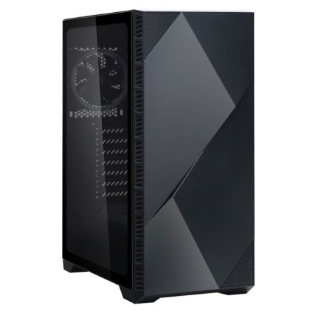 Zalman Z3 Iceberg_Black táp nélküli ablakos ház fekete