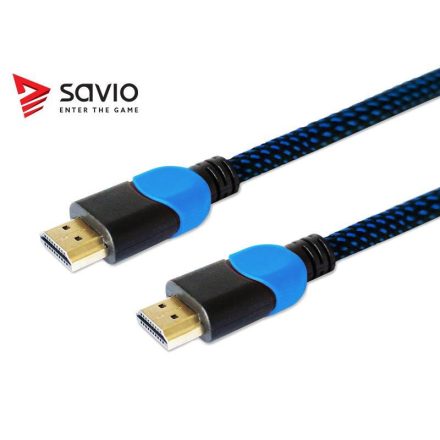 Savio GCL-02 HDMI kábel 1.8m, kék, Play Station