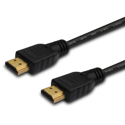 Savio CL-01 v1.4 nagysebességű HDMI kábel ,1.5m