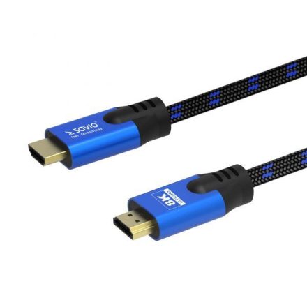 Savio CL-142 High speed HDMI kábel, 1.8m, 8k ultra HD