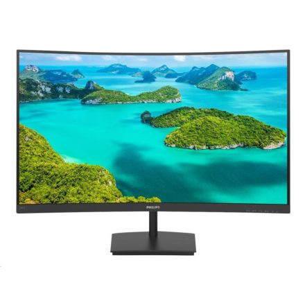 24" Philips 241E1SC/00 ívelt LCD monitor fekete