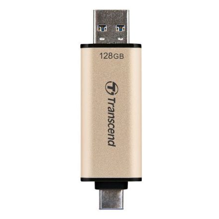Pen Drive 128GB Transcend JetFlash 930C USB 3.2 3.2 Gen1 / 3.1 Gen1 Type-C arany (TS128GJF930C)