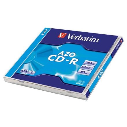 Verbatim 80'/700MB 52x CD lemez Crystal (AZO)