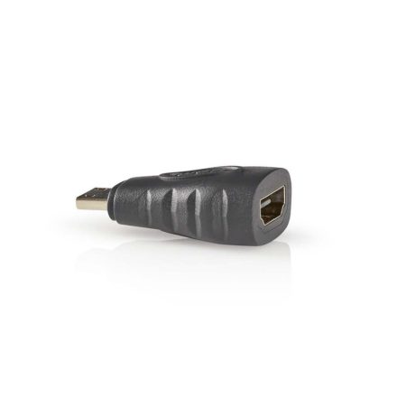 Nedis HDMI ™adapter, HDMI™ mini csatlakozó - HDMI™aljzat, antracit