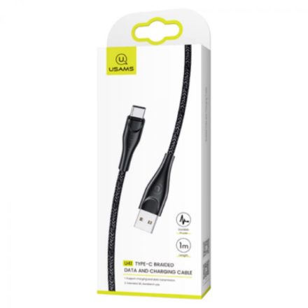 Usams SJ392USB01 USB-C töltő és adat kábel (1323995)