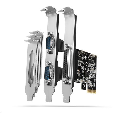 Axagon 2x Soros + 1x Párhuzamos port bővítő kártya PCIe (PCEA-PSN)