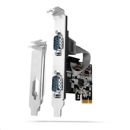 Axagon 2x Soros port bővítő kártya PCIe (PCEA-S2N)