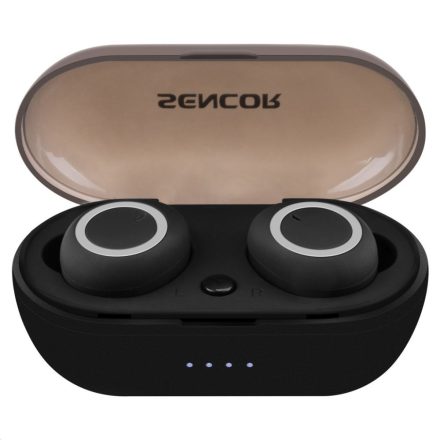 Sencor SEP 510BT BK Bluetooth mikrofonos fülhallgató fekete