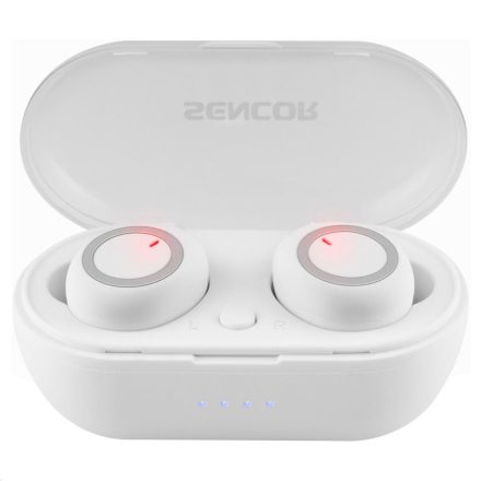 Sencor SEP 510BT WH Bluetooth mikrofonos fülhallgató fehér