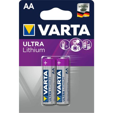 Varta Ultra Lithium elem AA 2db (6106301402)