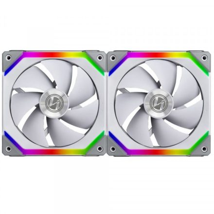 Lian Li UNI FAN SL140 140mm ház hűtő ventilátor 2db fehér (UF-SL140-2W)