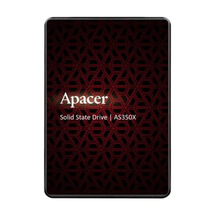 256GB Apacer 2.5" AS350X SSD meghajtó (AP256GAS350XR-1)