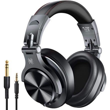 OneOdio A70 Bluetooth fejhallgató fekete