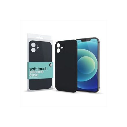 Xpro Soft Touch Silicone Case Slim Aplle Iphone 11 Pro készülékhez Fekete  tok