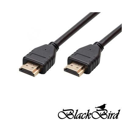 BLACKBIRD Kábel HDMI male/male összekötő 4K, 0.5m (BH1254)