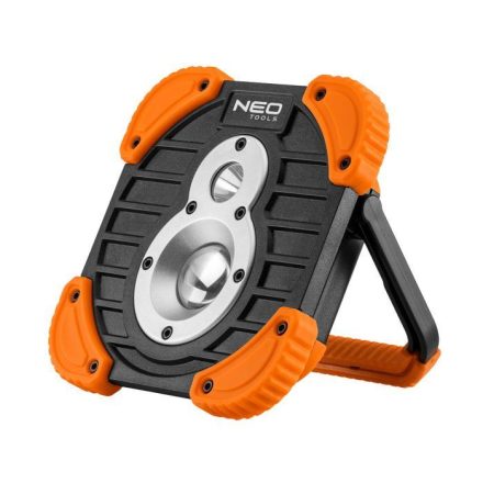 Neo Tools 99-040 Reflektor talpas tölthető 750+250lm COB LED powerbank funkció 10W