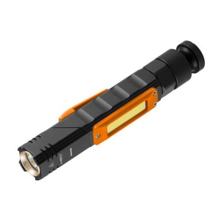 Neo Tools 99-034 Zseblámpa tölthető 2 funkciós USB 300lum CREE XPE + COB LED 3W