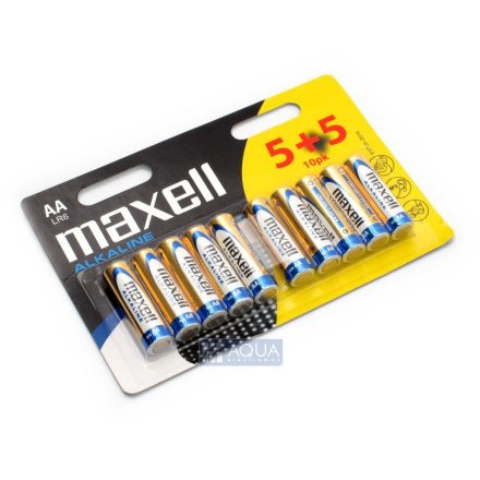 Maxell 1.5V Alkáli AA ceruza elem (10db / csomag)  (LR6)