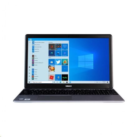 Umax VisionBook 15WU-i3 Laptop Win 10 Home ezüst (UMM230155)