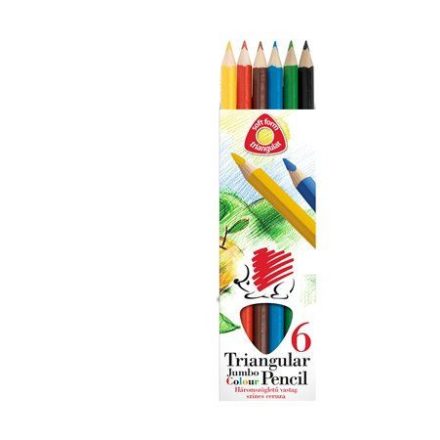ICO "Süni" színes ceruza készlet 6 különböző szín (7140133001)