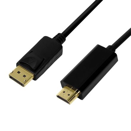 LogiLink DisplayPort 1.2 - HDMI kábel 2m (CV0127)