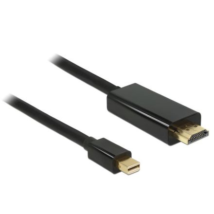 Delock 83698 mini Displayport -> HDMI kábel 1m fekete