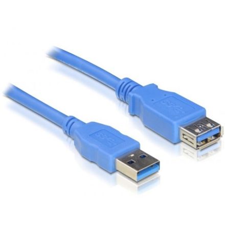 Delock 82541 USB 3.0 Type-A hosszabbító kábel 5m kék