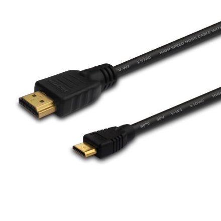 Savio CL-09 HDMI - mini HDMI kábel 1.5m