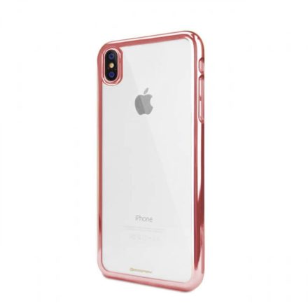 Mercury R2IPXRG iPhone X TPU tok fém hatású kerettel Rose Gold