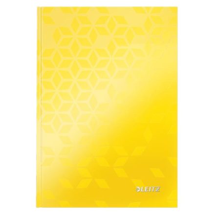 Leitz WOW beírókönyv A5 vonalas sárga (46271016)